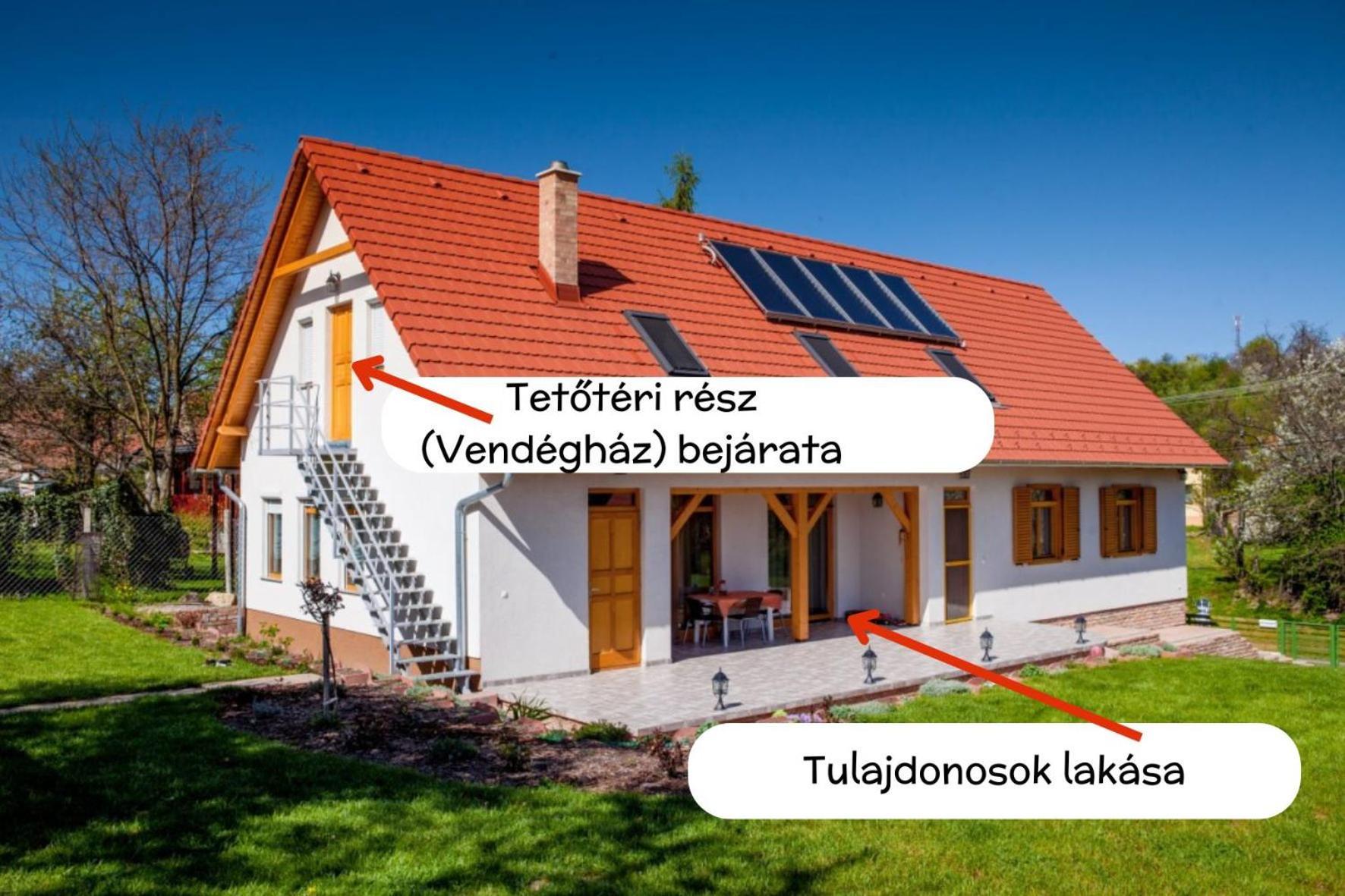 Hotel Rozmaring Vendeghaz Zengővárkony Zewnętrze zdjęcie